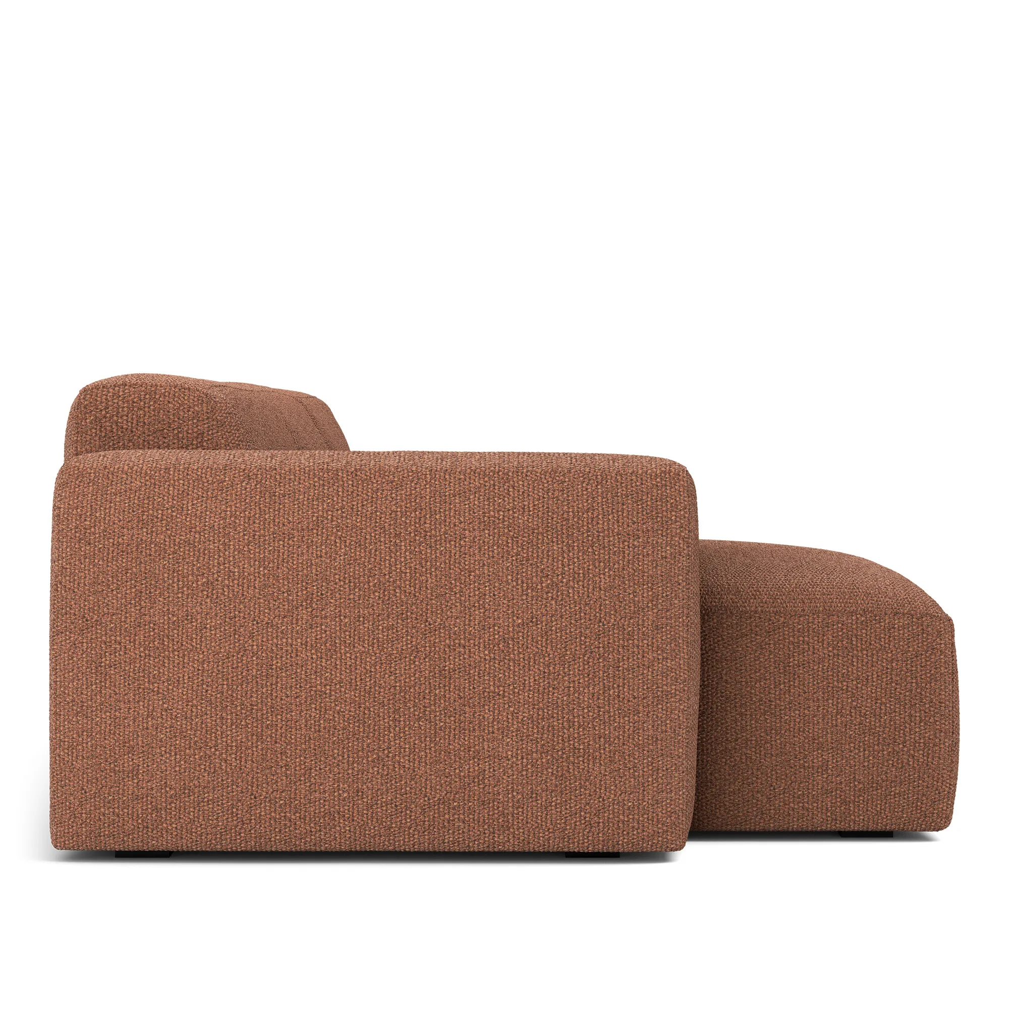 Brick 3-Seater Chaise Lounge Open End Right - 5