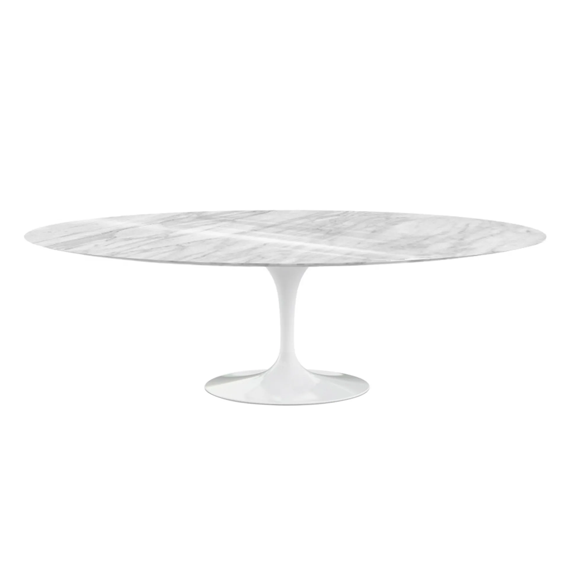 Saarinen Oval Table - White - Knoll - Eero Saarinen - NO GA