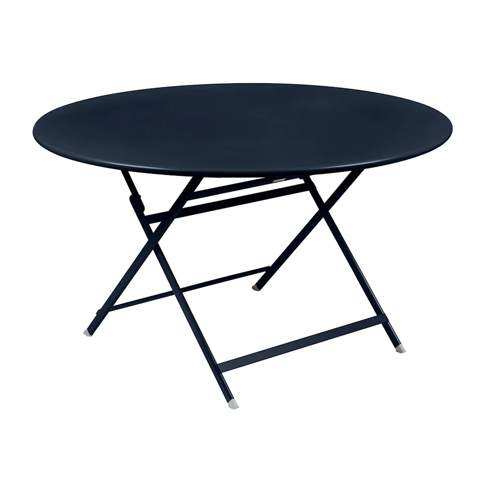 Caractère Folding Table Ø 128 cm, Deep Blue