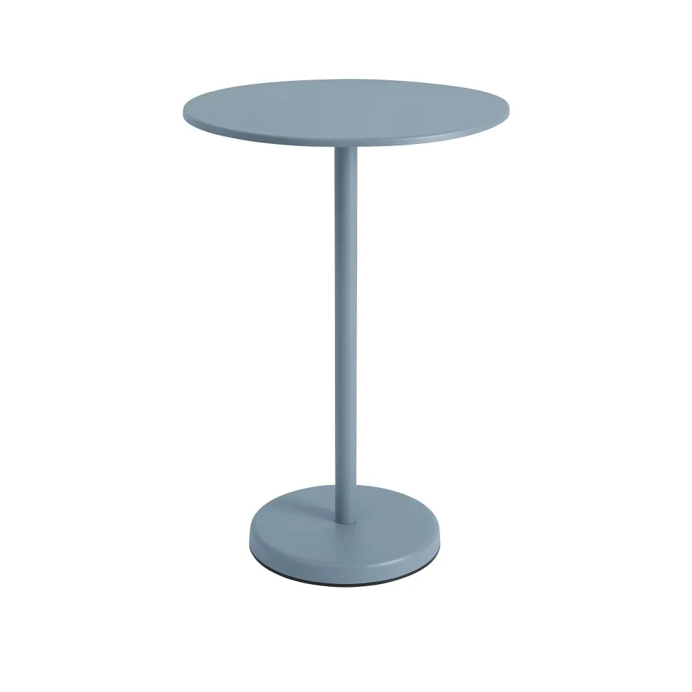 Linear Steel Café Table Ø 70 h - 1