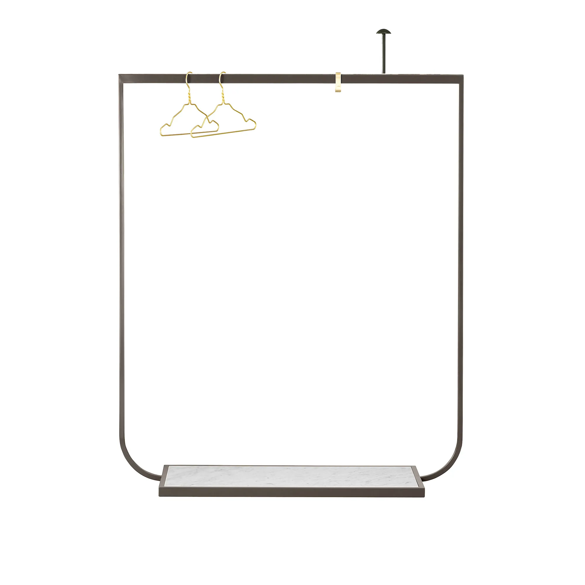 Tati Coat Rack Large Carrara Marble - 1