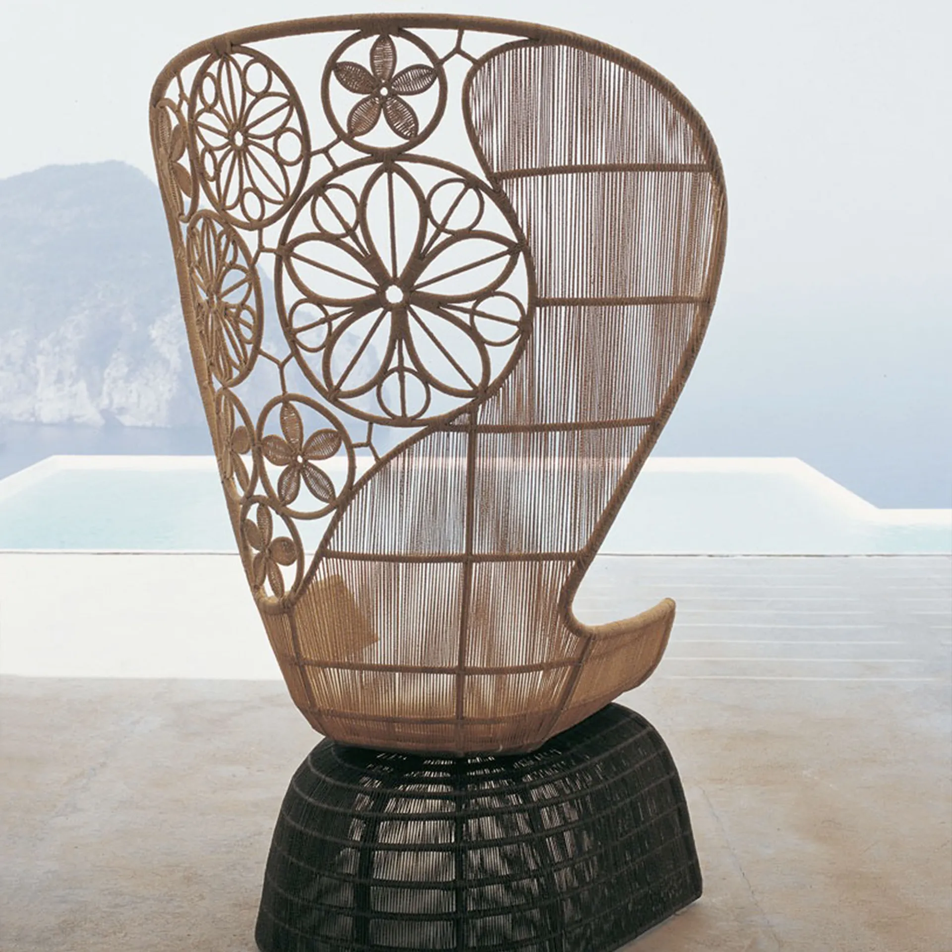 Crinoline Outdoor Armchair C5C - B&B Italia - Patricia Urquiola - NO GA