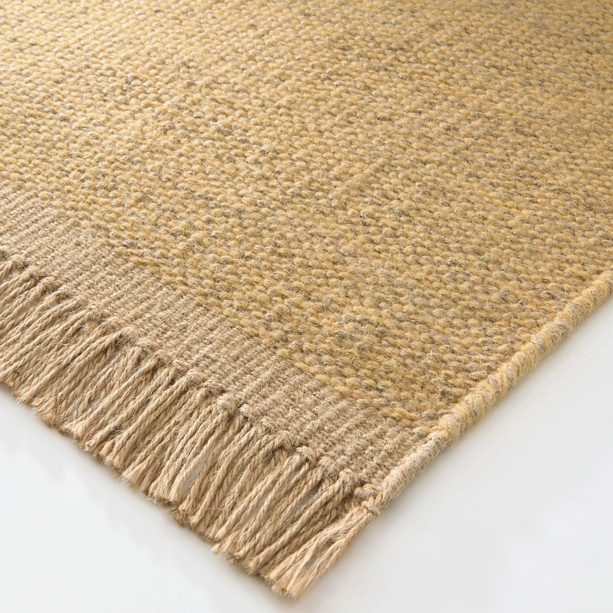 Desert Straw uld- og jute-tæppe - 7