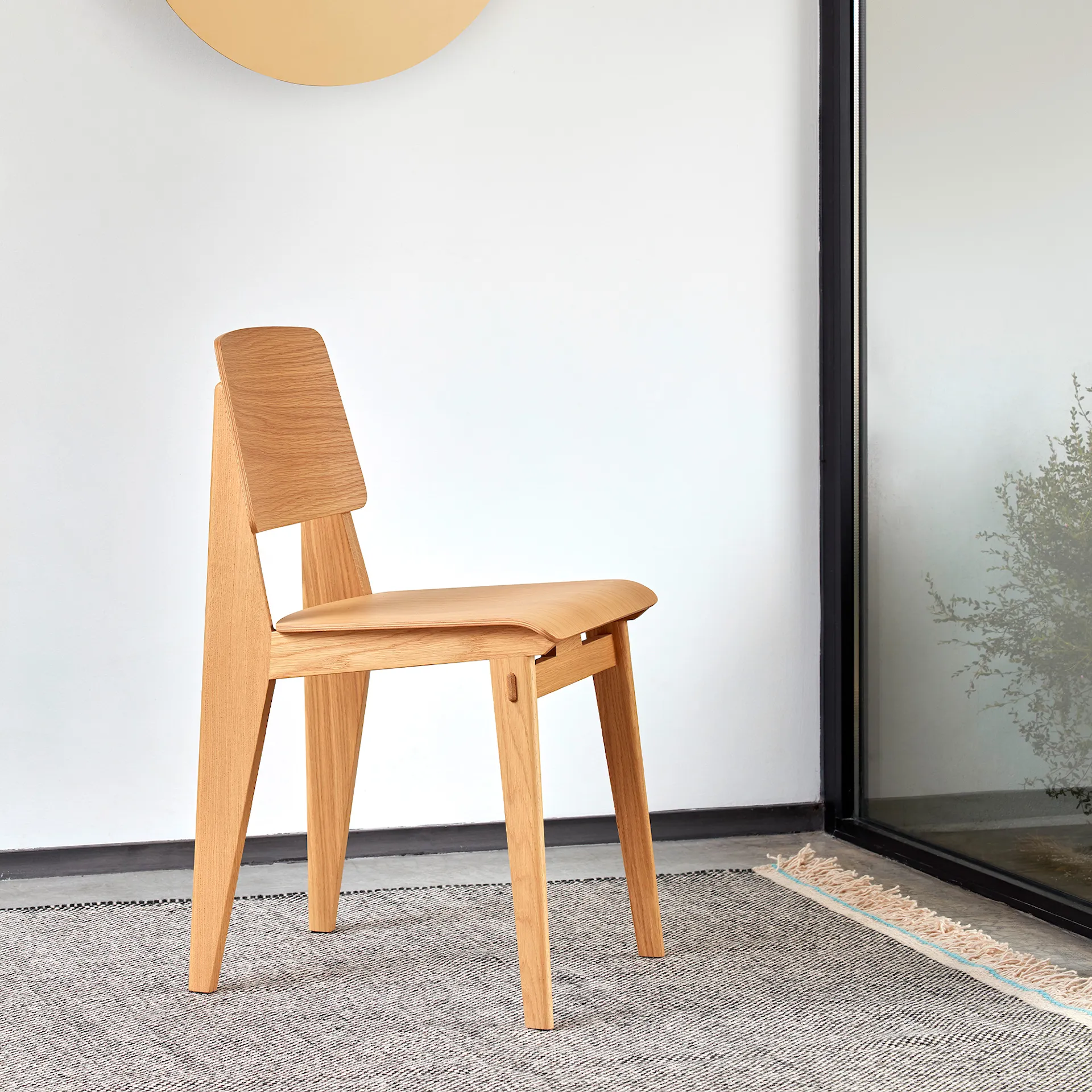 Standard spisestuestol Natural Oak - Vitra - Jean Prouvé - NO GA