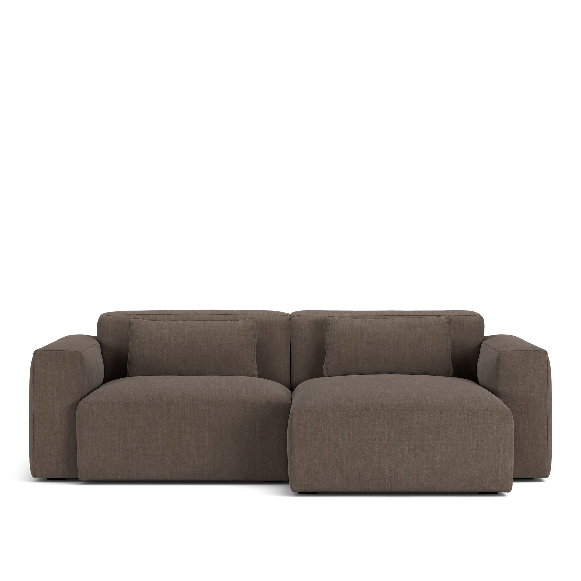 Brick 2-Seater Chaise Lounge Right - 9