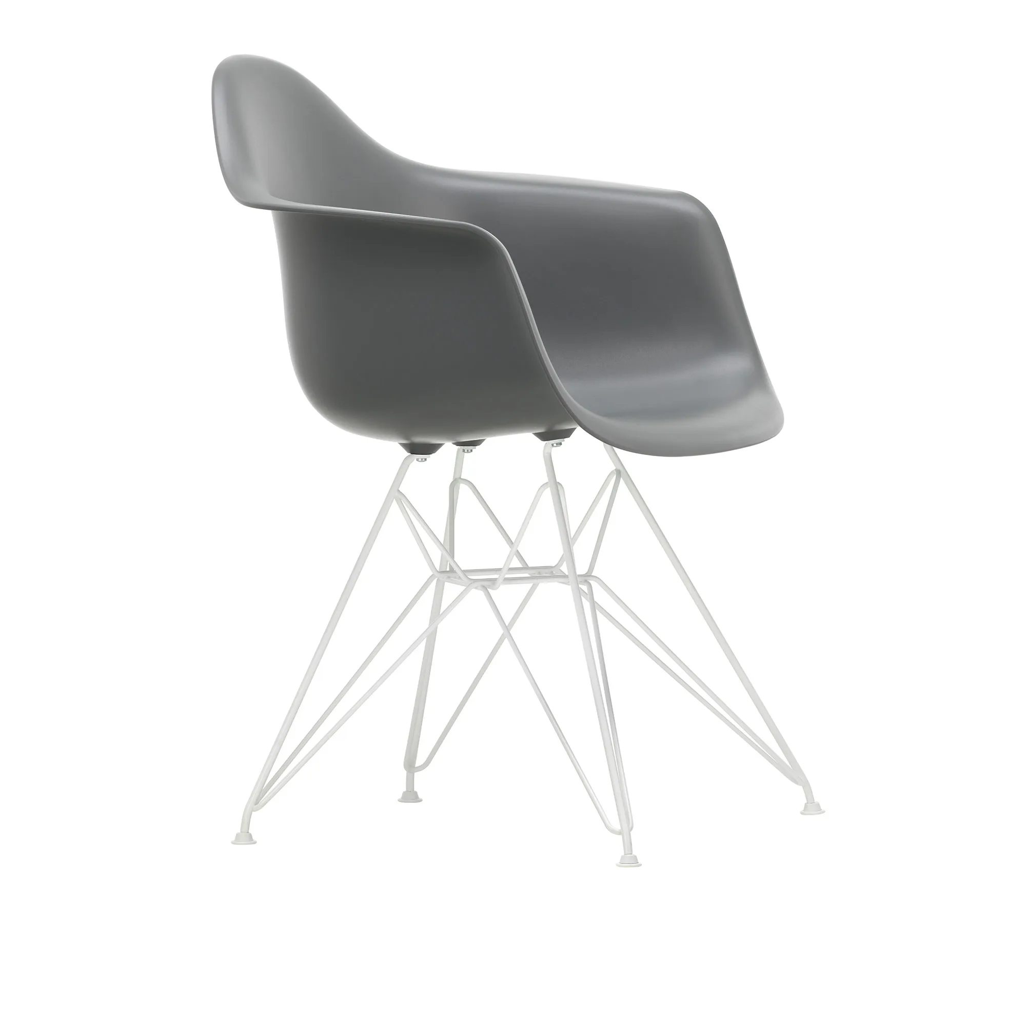 Eames RE Plastic Armchair DAR spisestuestol White - 1