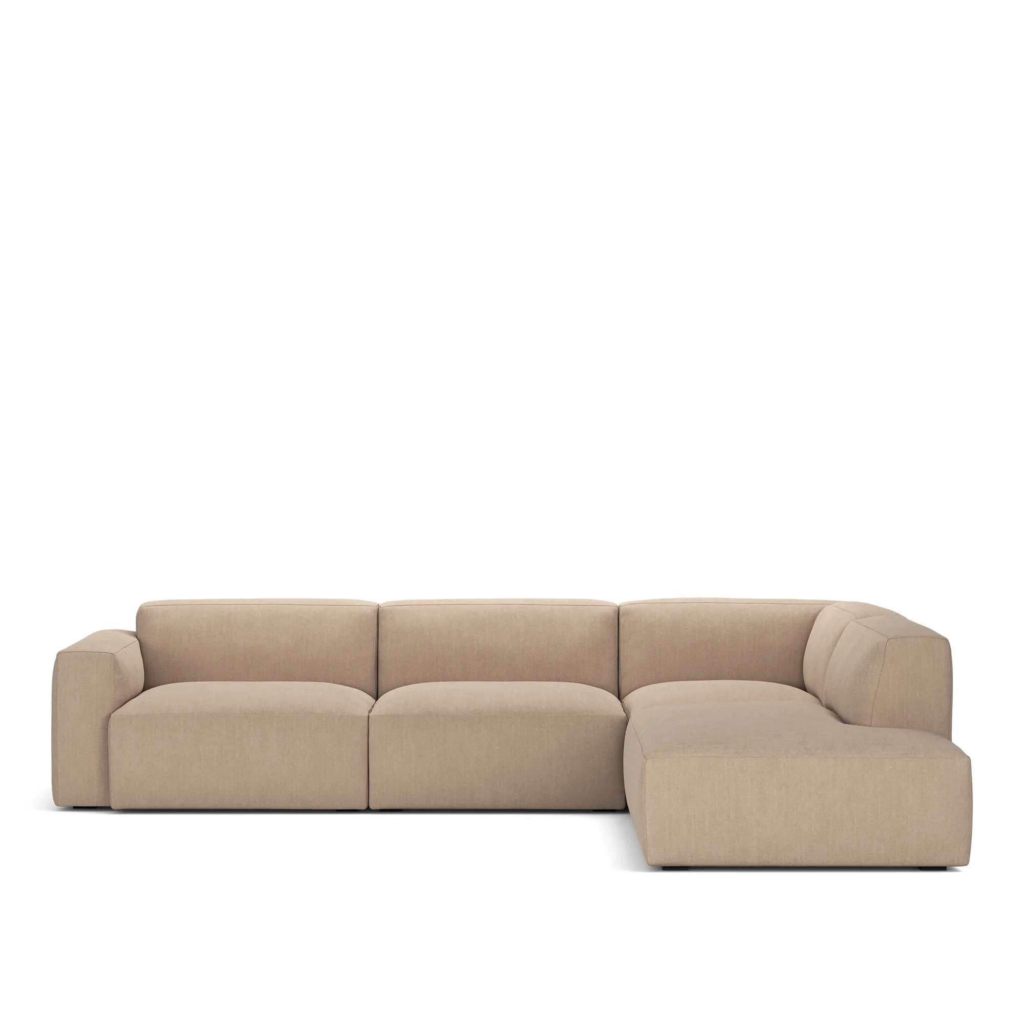 Brick 4-Seater Corner Open End Right - 1