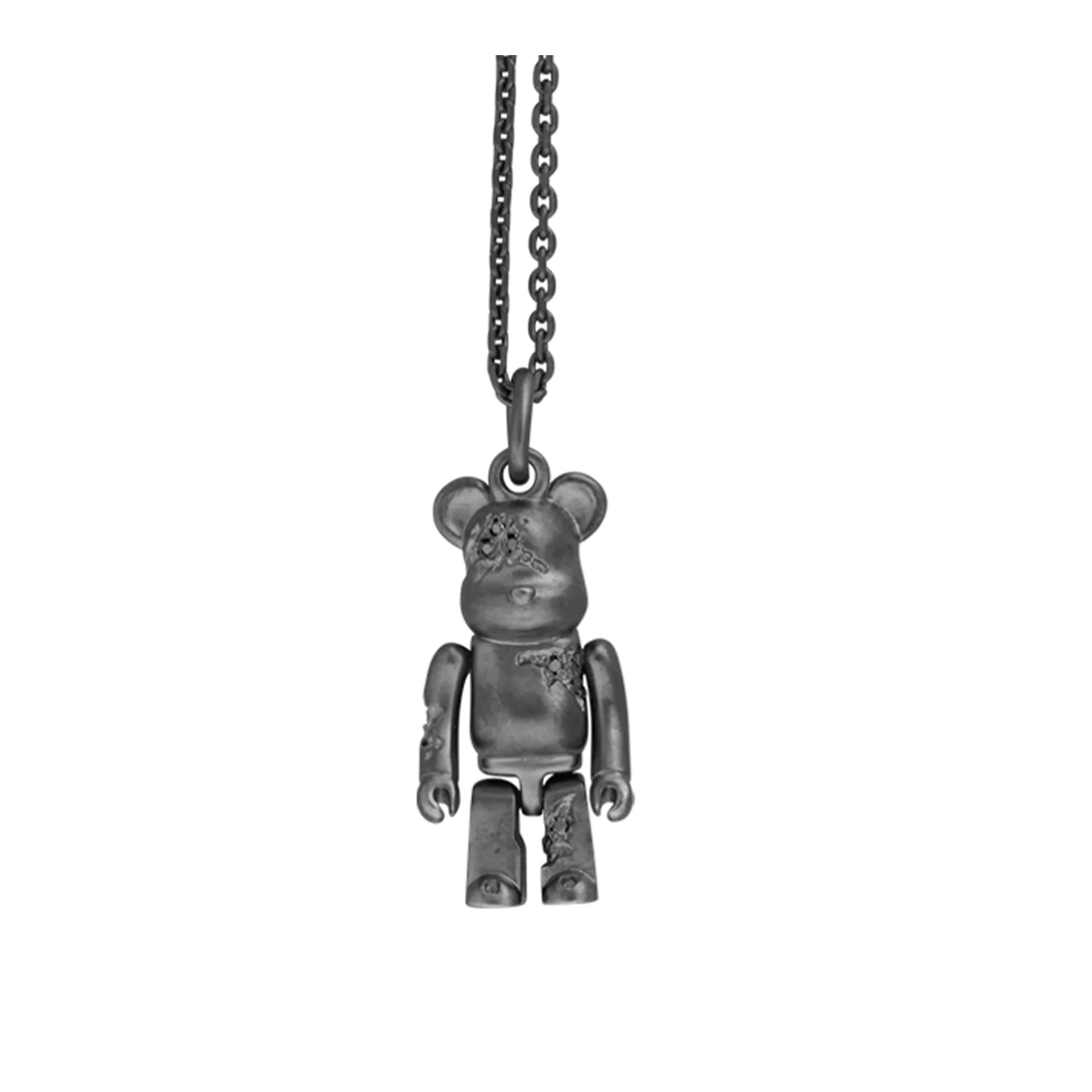 IVXLCDM × BE@RBRICK Cracked Necklace Black - Medicom Toy - NO GA