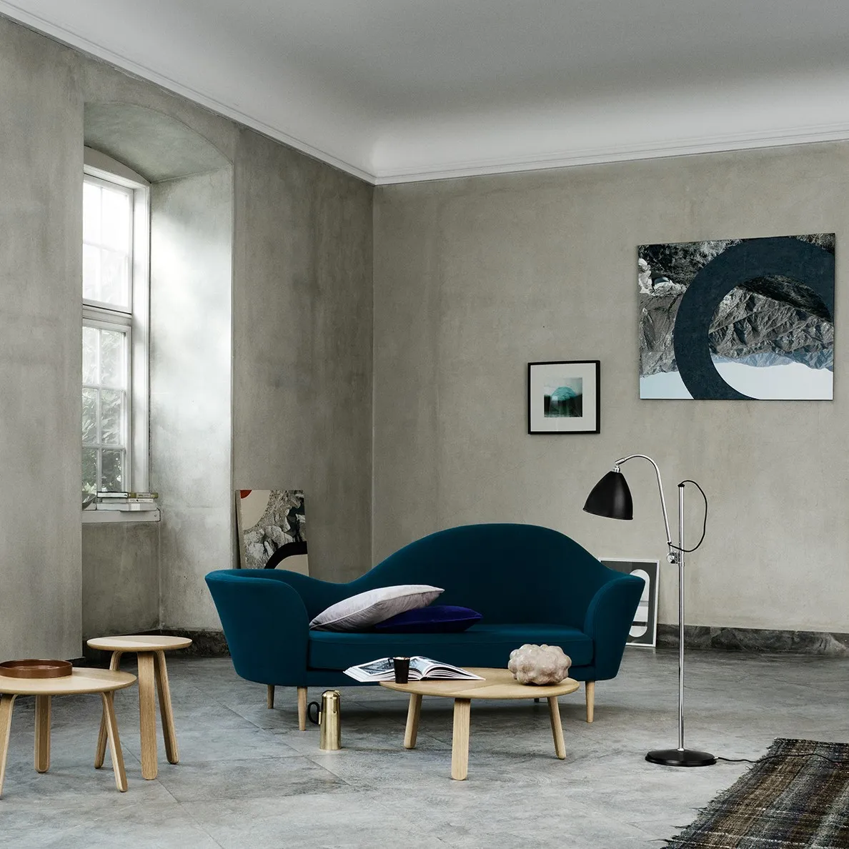 Bestlite BL3 Floor Lamp Small Black Brass - 4
