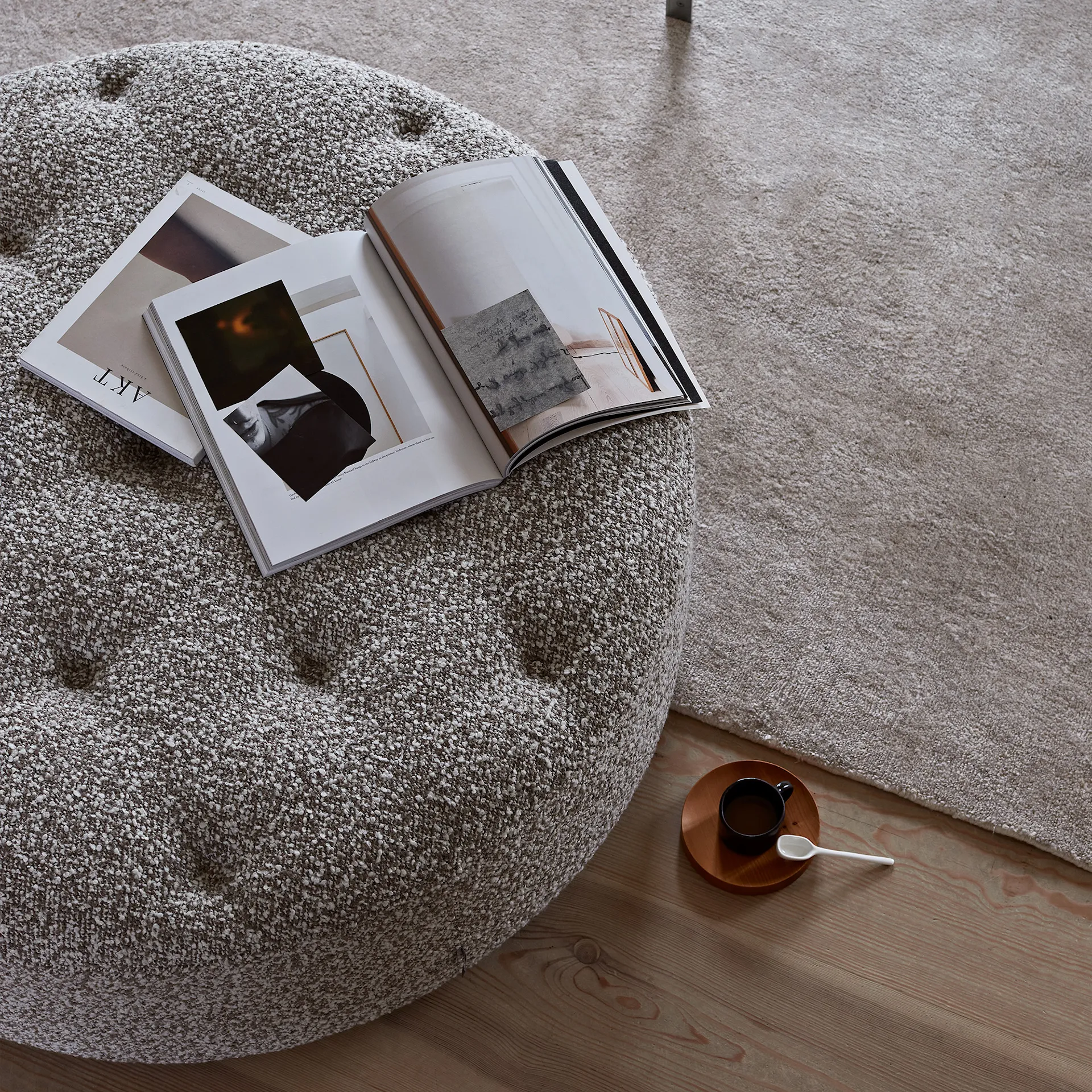 Wheel Pouf Multiple Buttons Ø 80 cm - Eilersen - NO GA