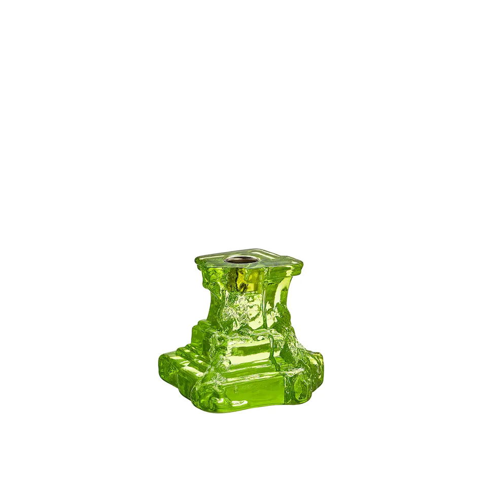 Rocky Barouqe Candlestick Lime 100 mm