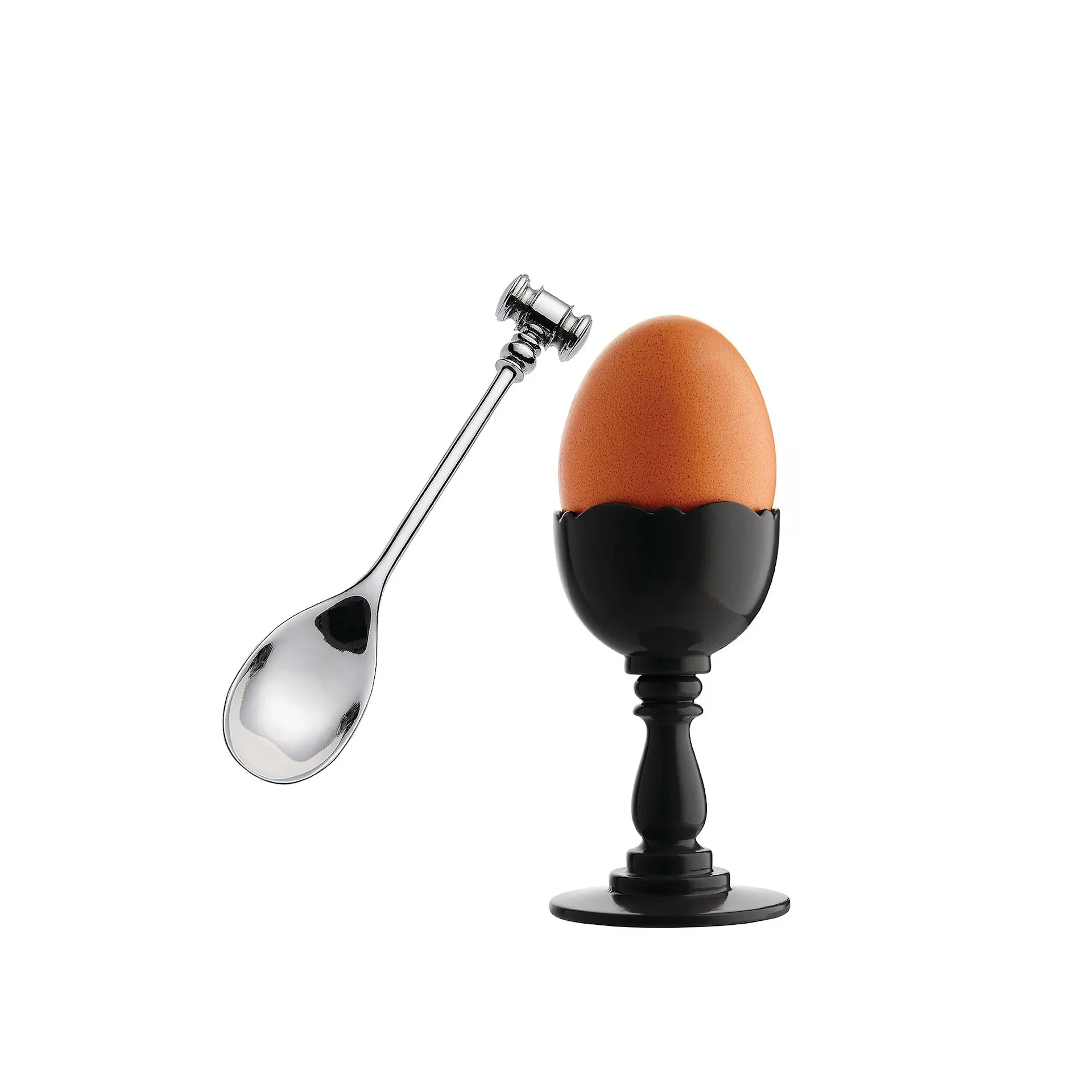 Dressed Egg cup with spoon - Alessi - Marcel Wanders - NO GA