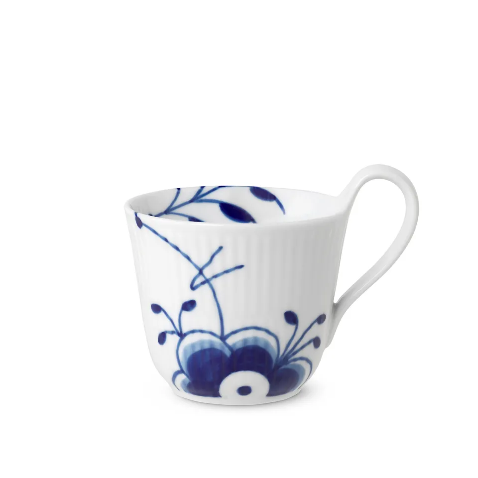 Blue Mega Mug with High Handle 25 cl