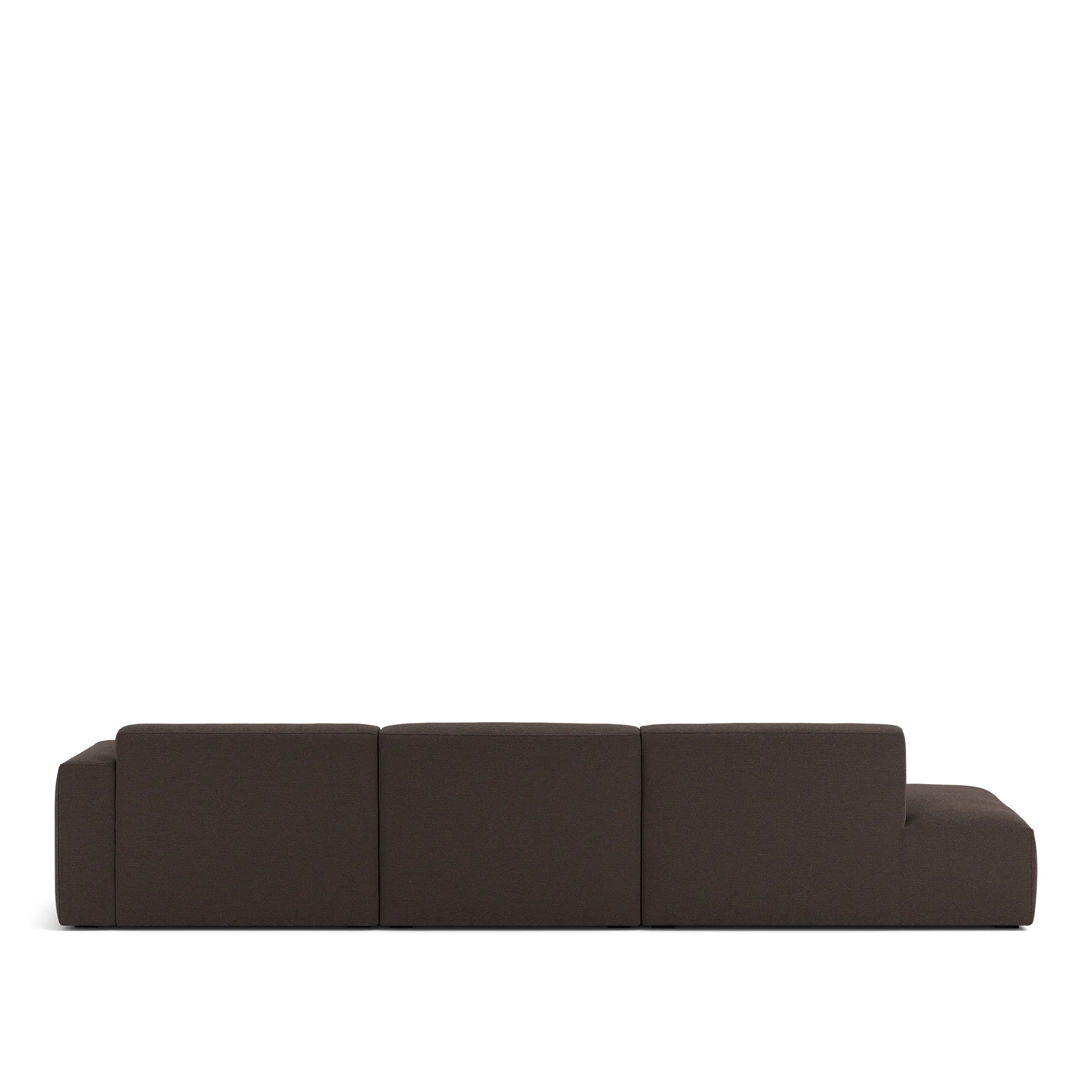 Brick 3-Seater Chaise Lounge Open End Left - 6