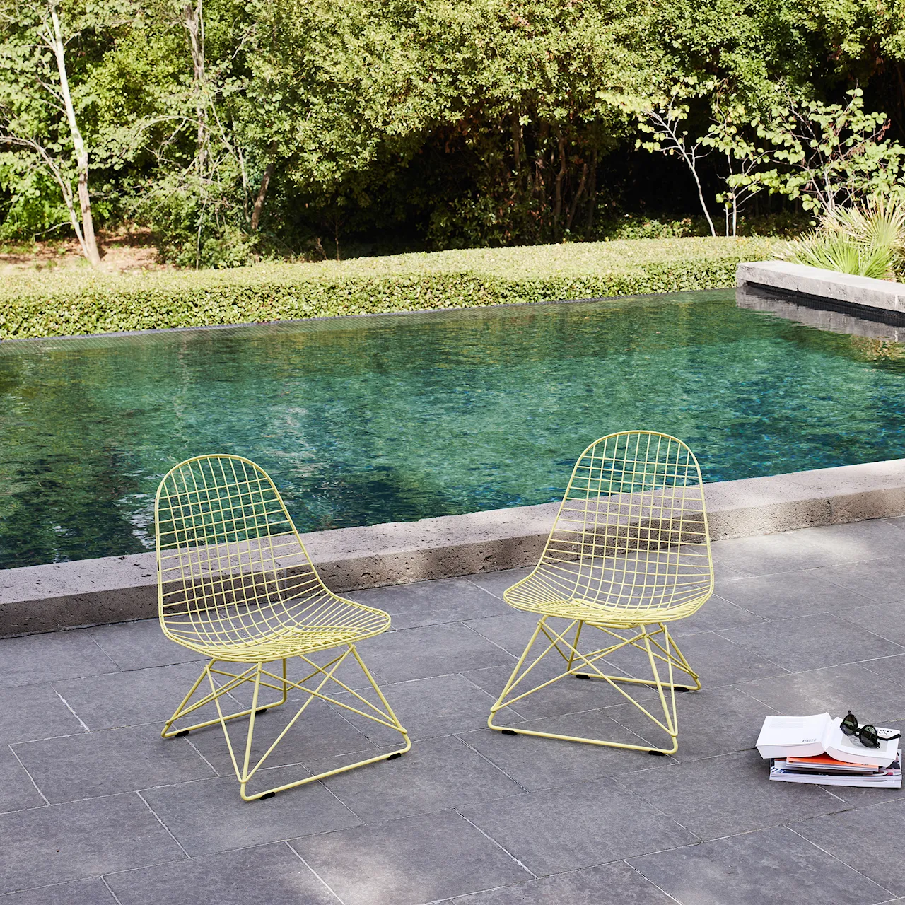 Wire Chair LKR Outdoor Lounge Chair