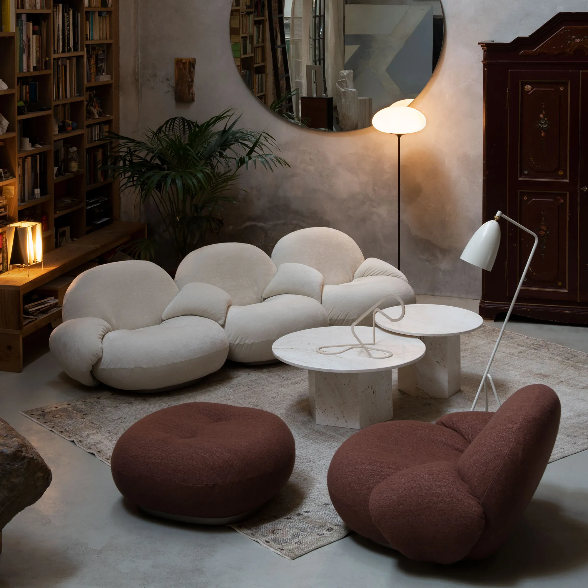 Pacha Sofa 3-seater with Armrest incl. middle Armrest - 2
