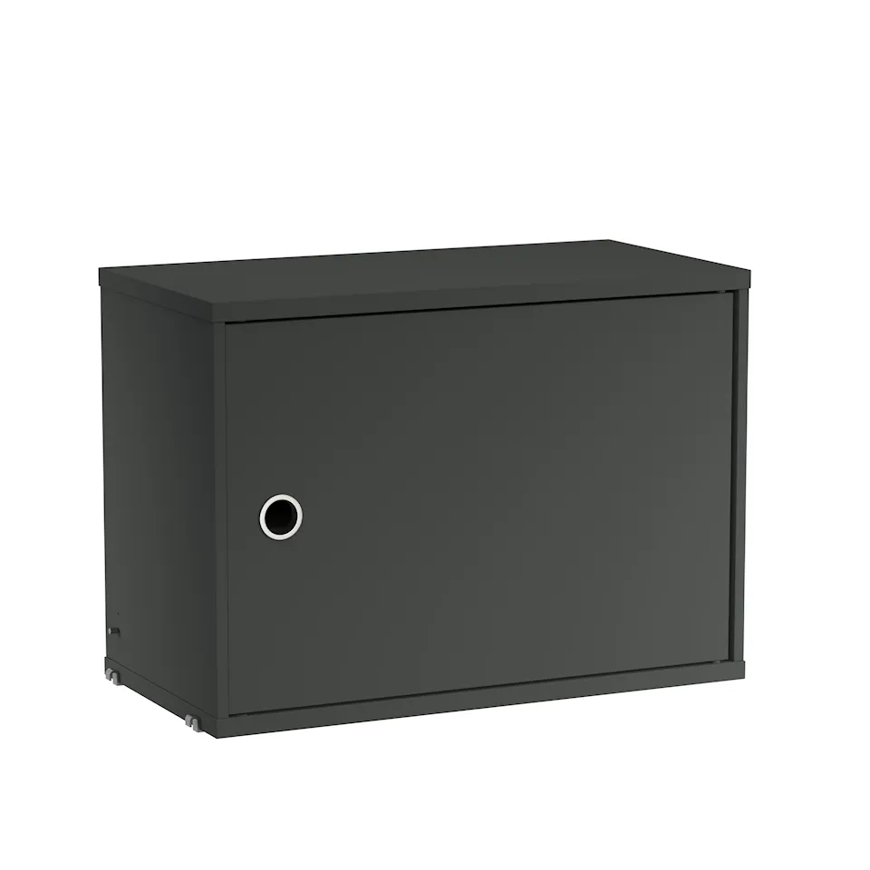 Top cabinet with swing door 58x30cm mörkgrey