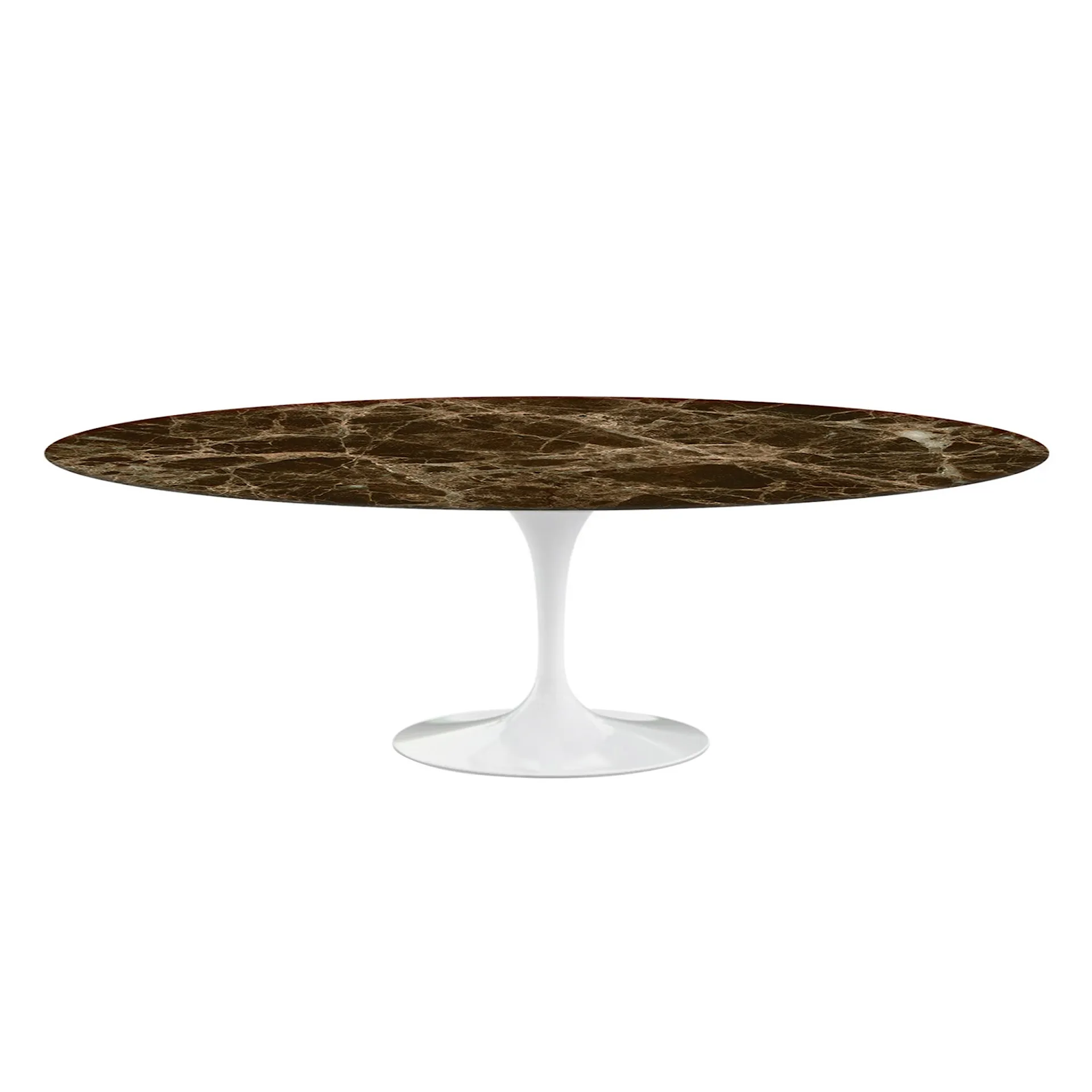 Saarinen Oval Table - White - Knoll - Eero Saarinen - NO GA