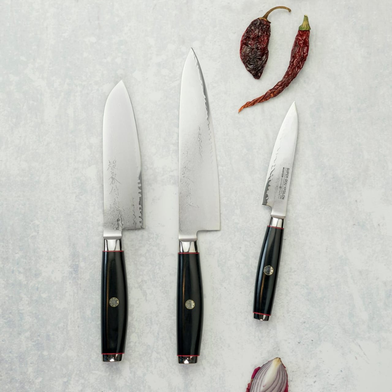 Yaxell Super Gou Ypsilon Santoku knife 16.5 cm Incl. Knife guard