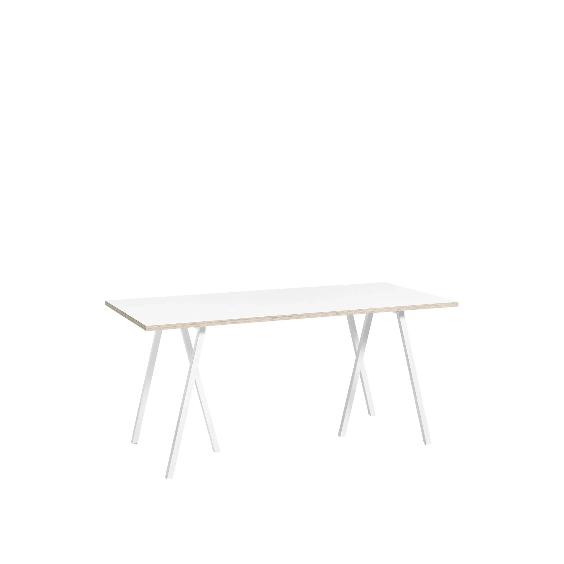 Loop Stand Table with Support - White - 160 x 77,5 cm - HAY - NO GA