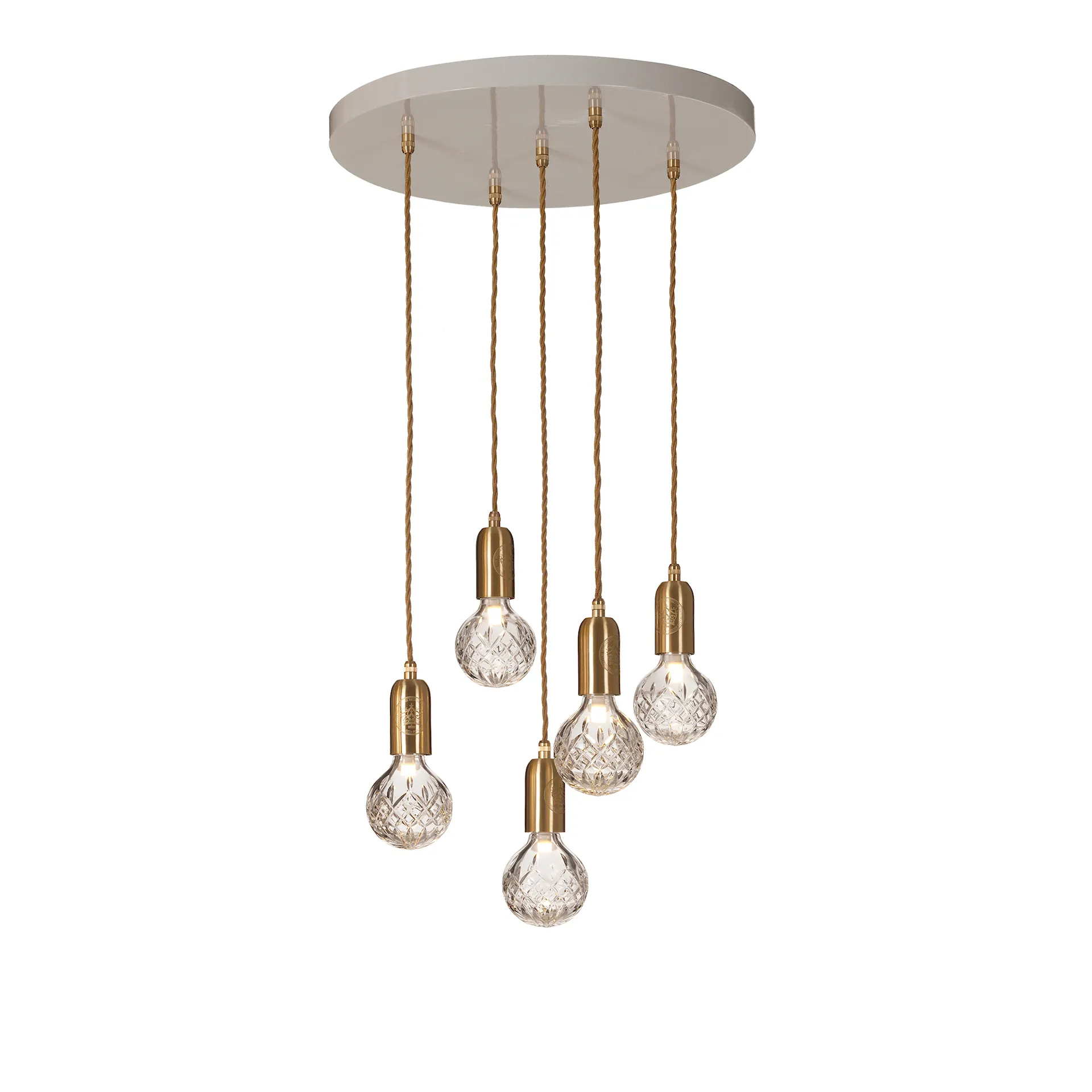 Crystal Bulb Chandelier 5 Piece - Lee Broom - NO GA