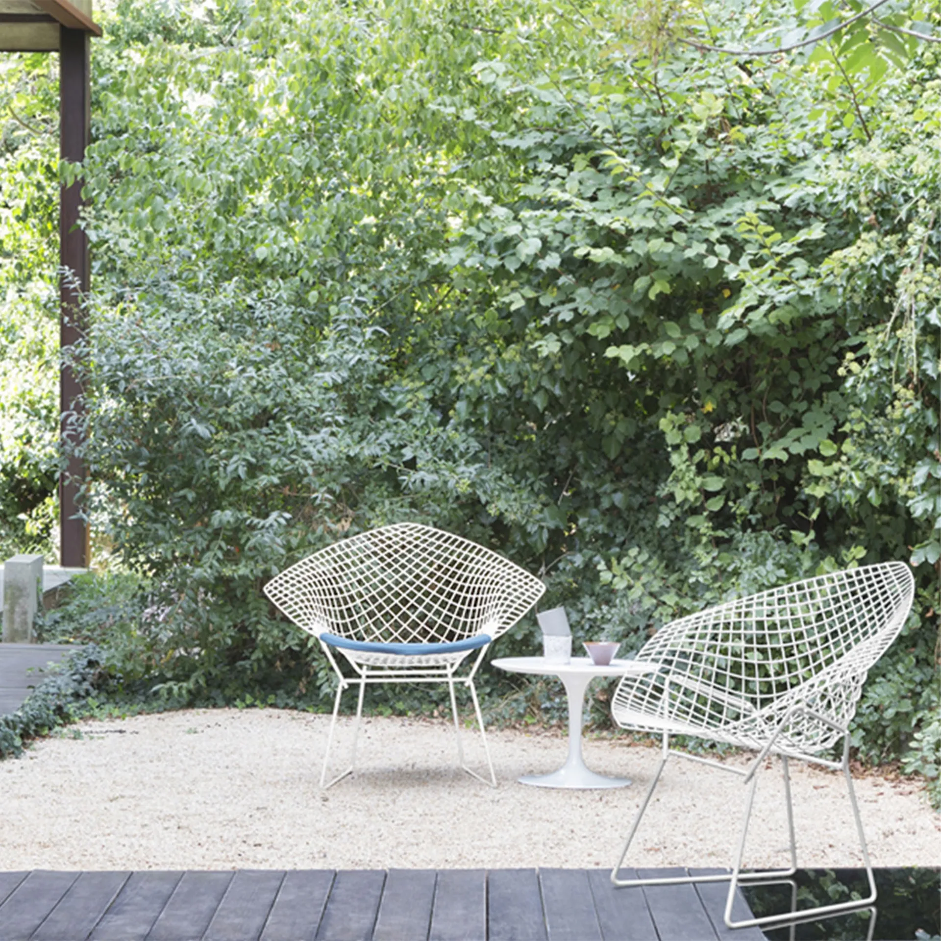 Bertoia Diamond ulkona toimiva nojatuolin tyyny - Knoll - Harry Bertoia - NO GA