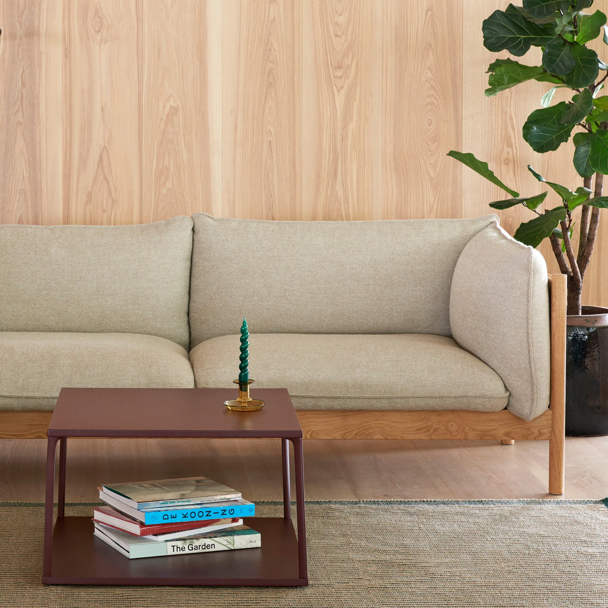 Arbour Eco 3-istuttava sohva Oiled Waxed Oak - 10