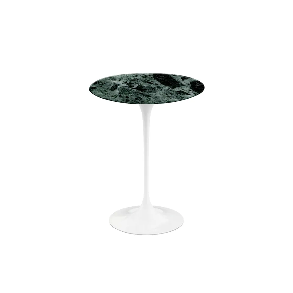 Saarinen Round sivupöytä Ø 41 cm White