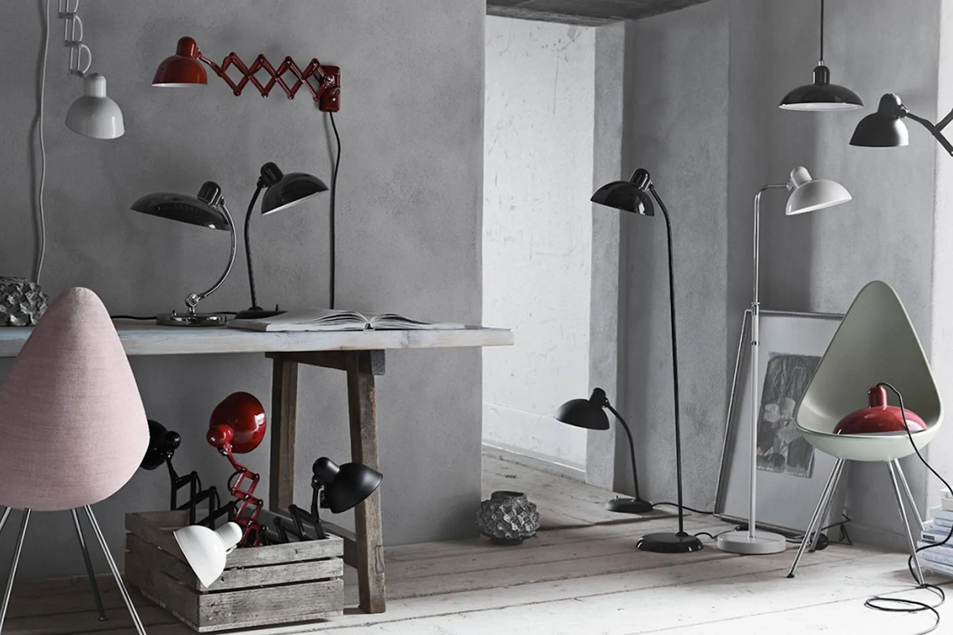 Kaiser Idell Floor Lamp 6580 - Fritz Hansen - NO GA