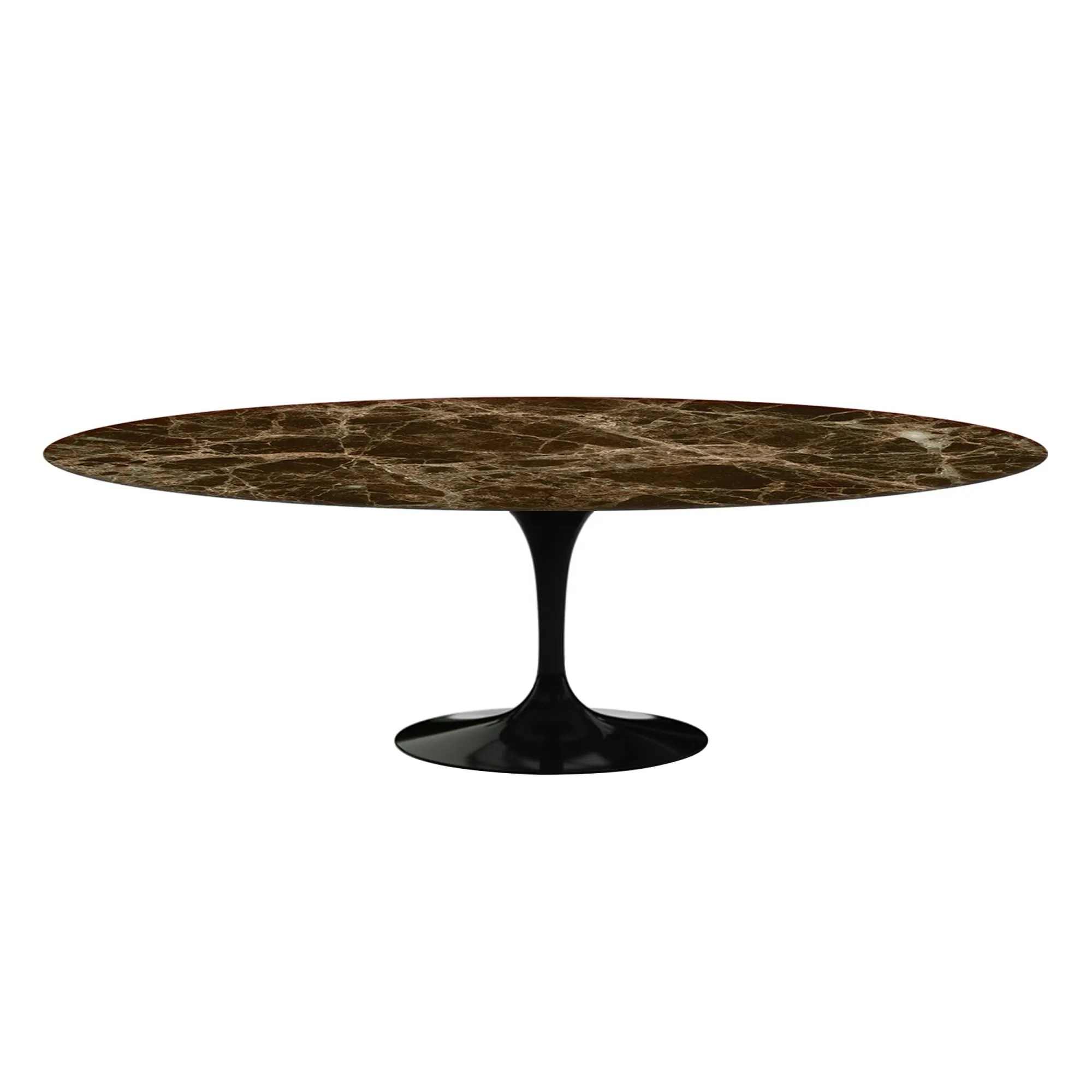 Saarinen Oval ruokapöytä 244 cm Black - 1