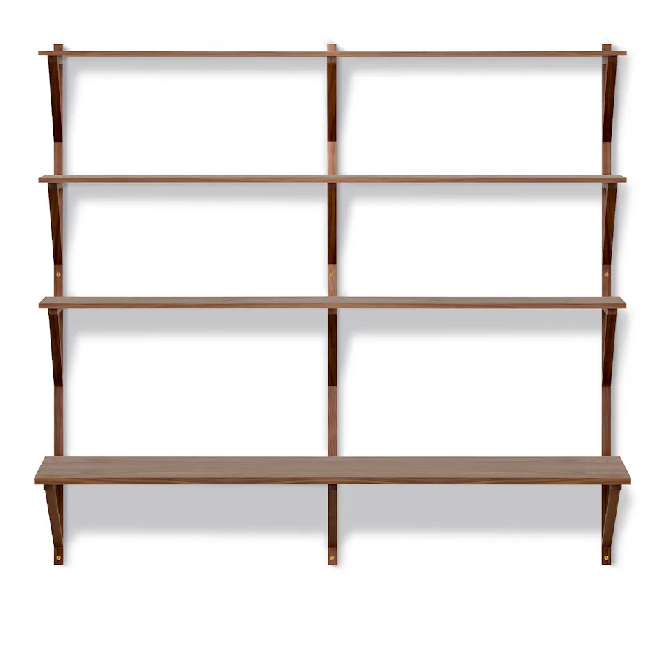 BM29 Shelf 149 cm 3 Shelves & Desk