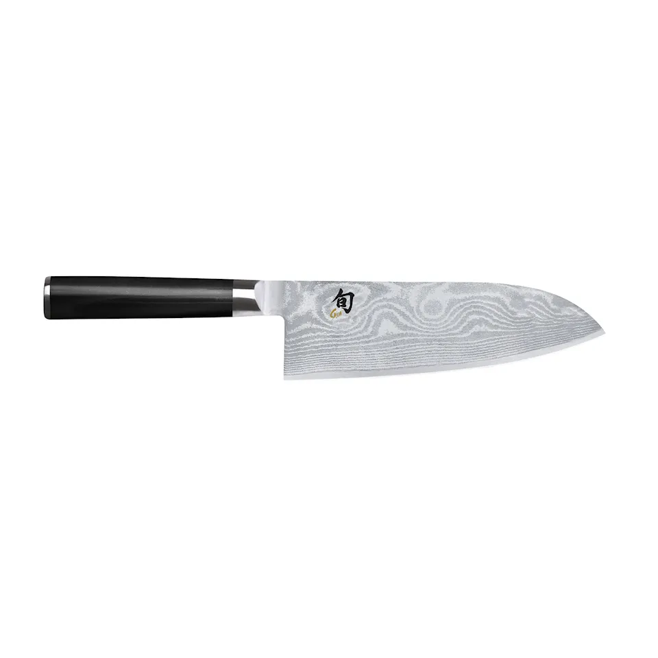 Shun Classic Wide Santoku Knife 19 cm