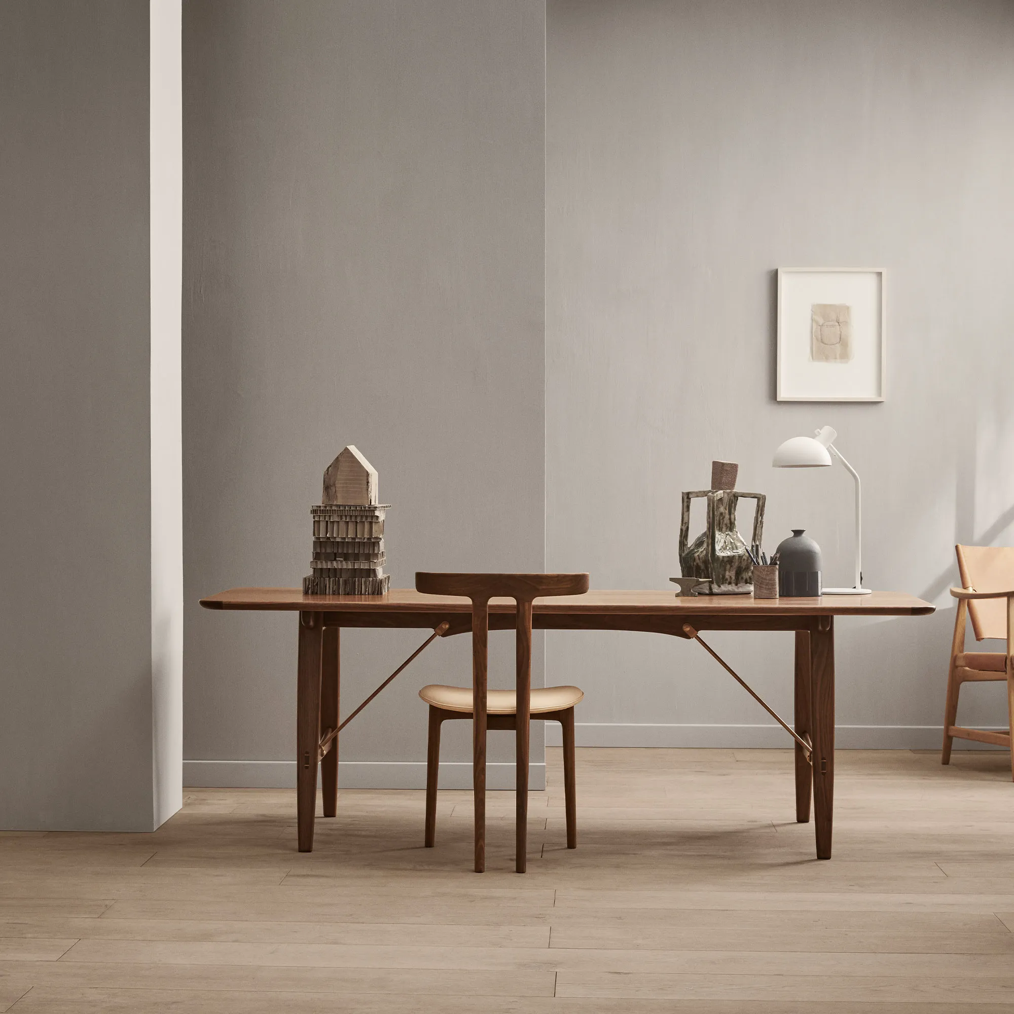 OW58 T-Chair eetkamerstoel eiken - 6