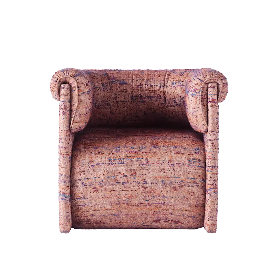 Decadent lounge chair - Boucle Ember