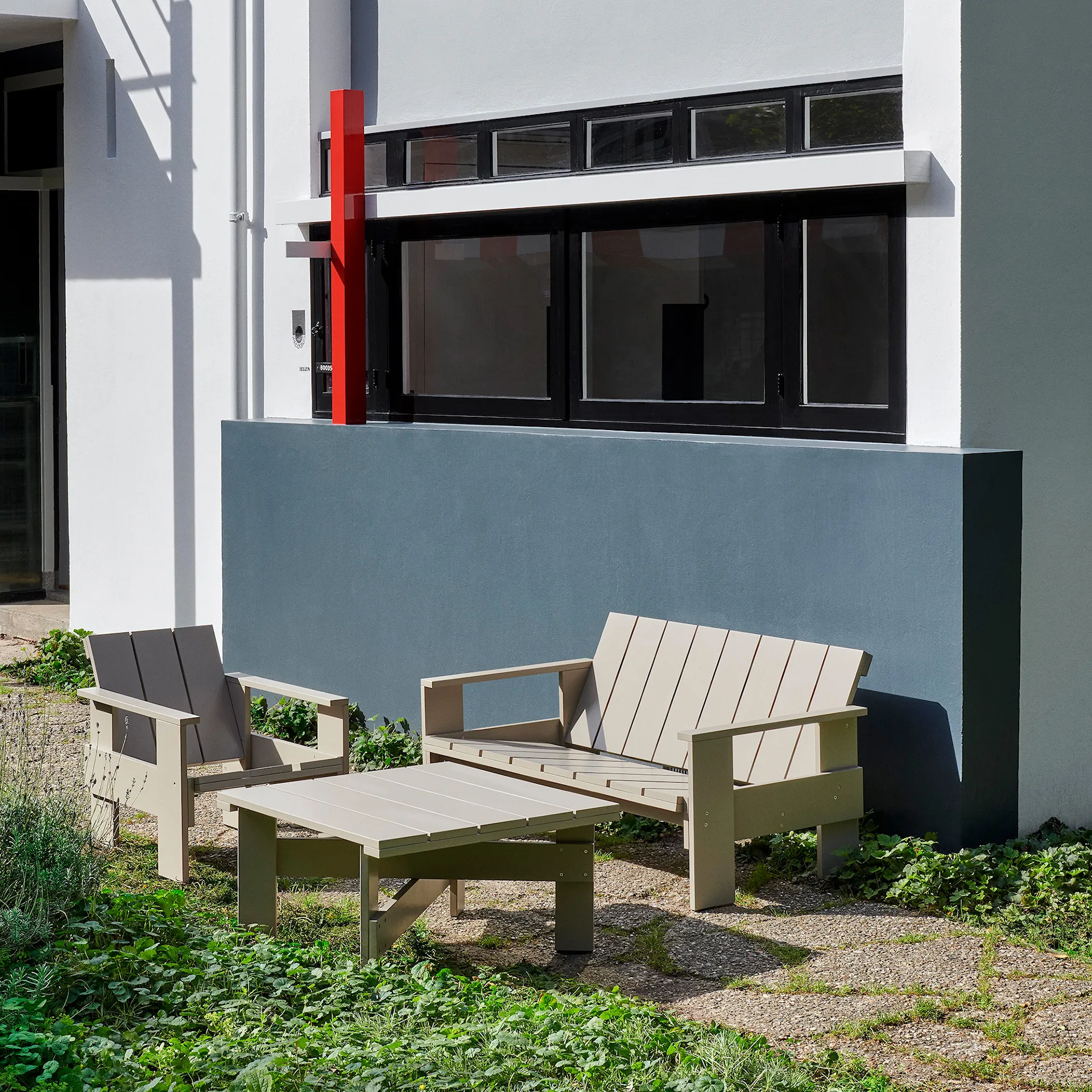 Crate Outdoor Low Table 76 cm - HAY - Gerrit Rietveld - NO GA