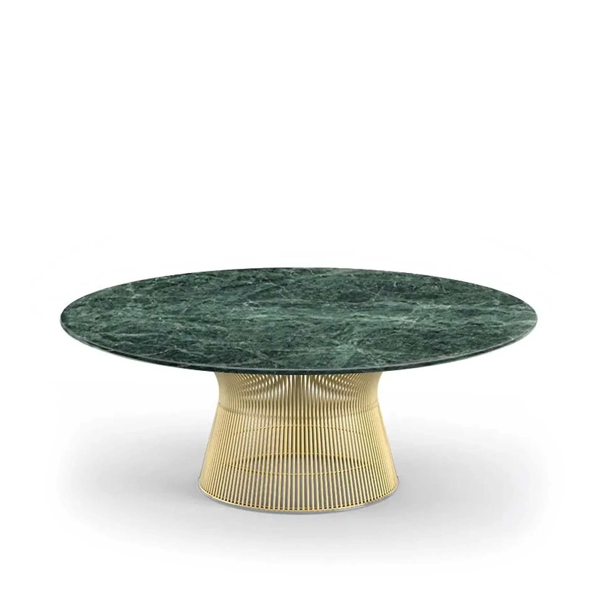 Platner Coffee Table Ø 107 cm 18K Gold - Knoll - Warren Platner - NO GA