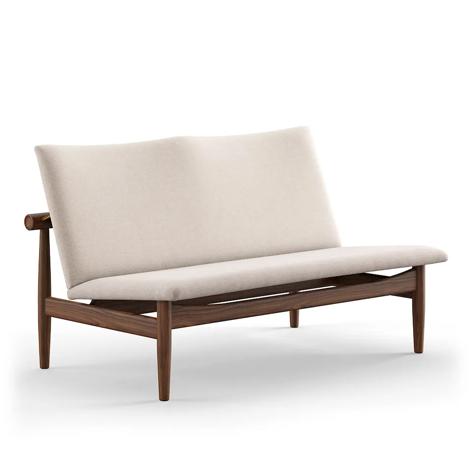 Japan Sofa 2-seater, Clear oiled oak, Cat. 1 Remix 123