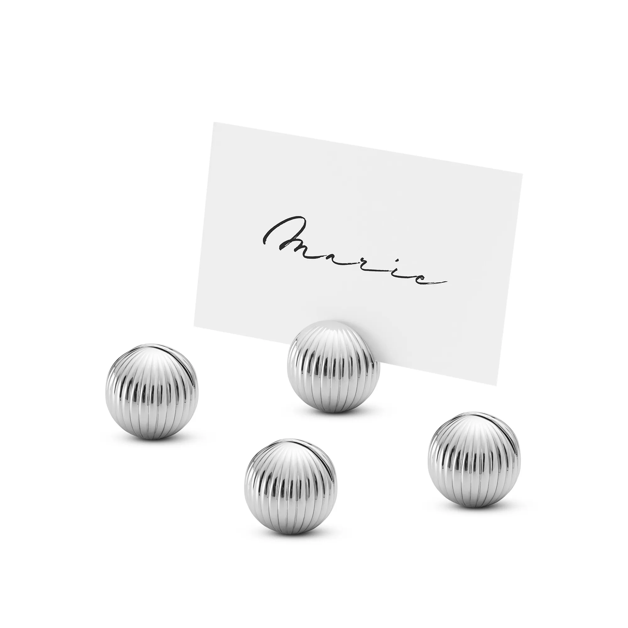 Bernadotte Table Card Holders - Set of 4 - 1