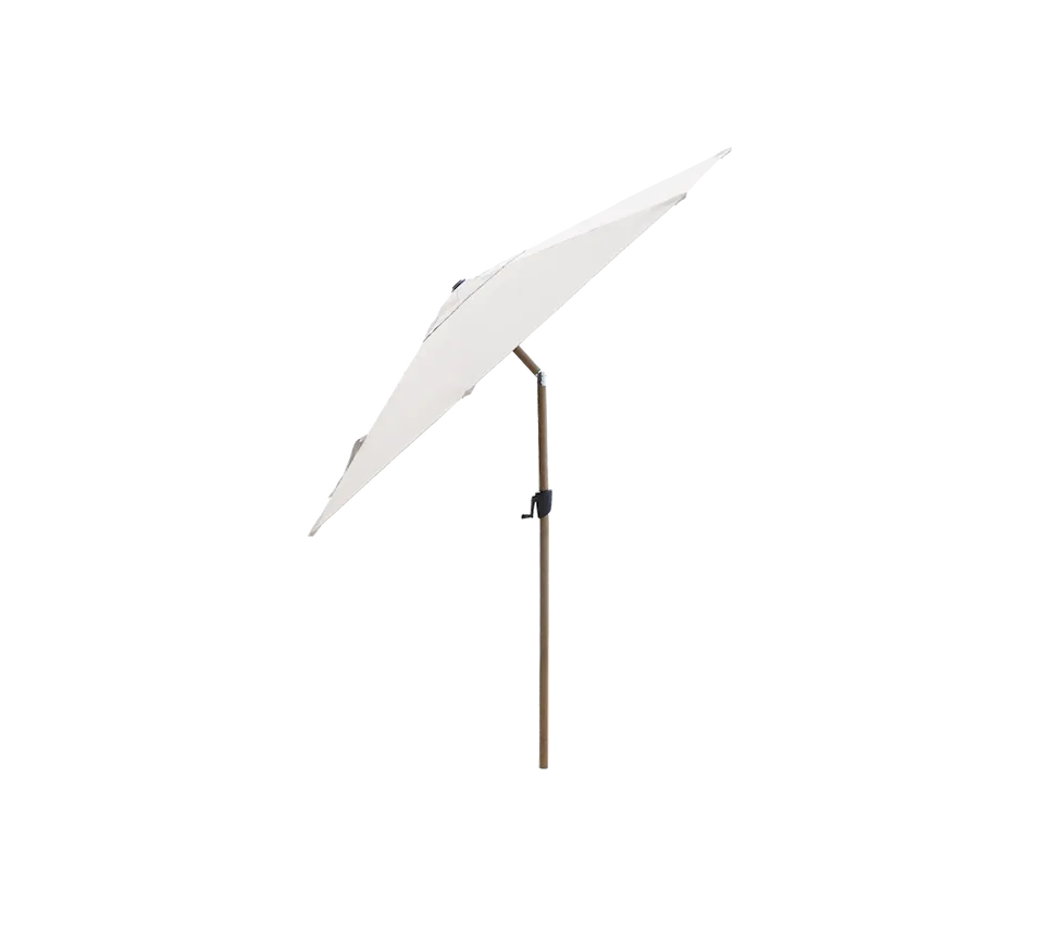 Sunshade tilt parasol - Dusty White