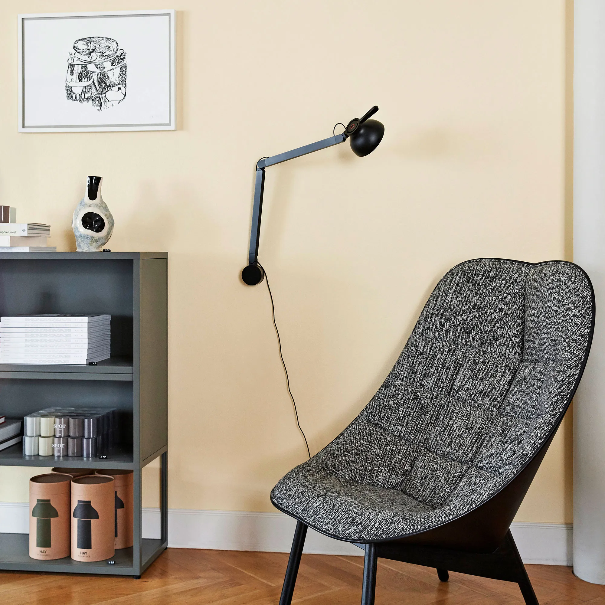 PC Double Arm Wall Lamp