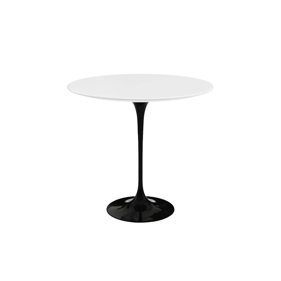Saarinen Oval Side Table Black