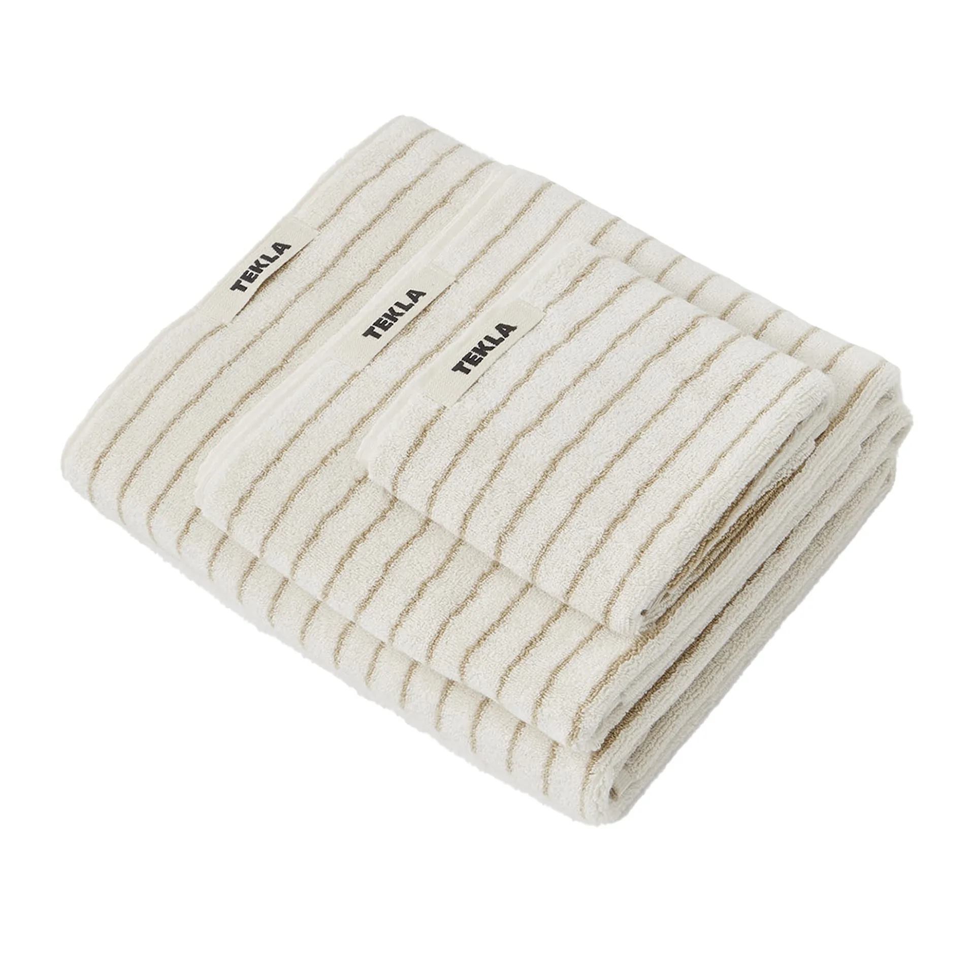 Terry Towel Sienna Stripes - TEKLA - NO GA