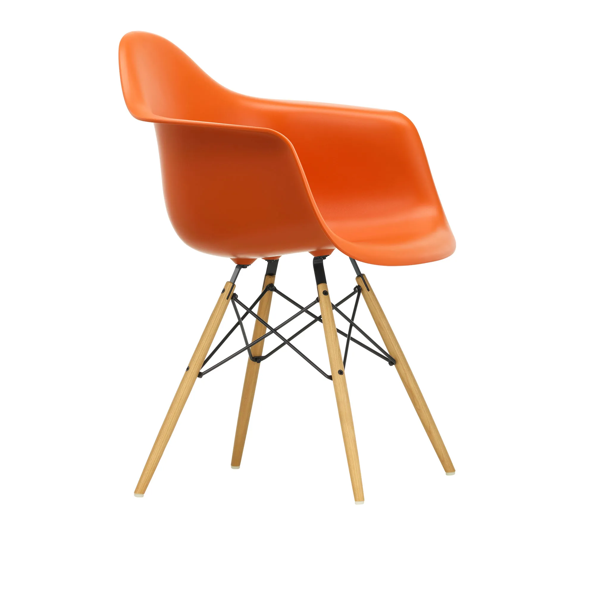 Eames RE Plastic Armchair DAW ruokapöydän tuoli Ash Honey Tone - 1