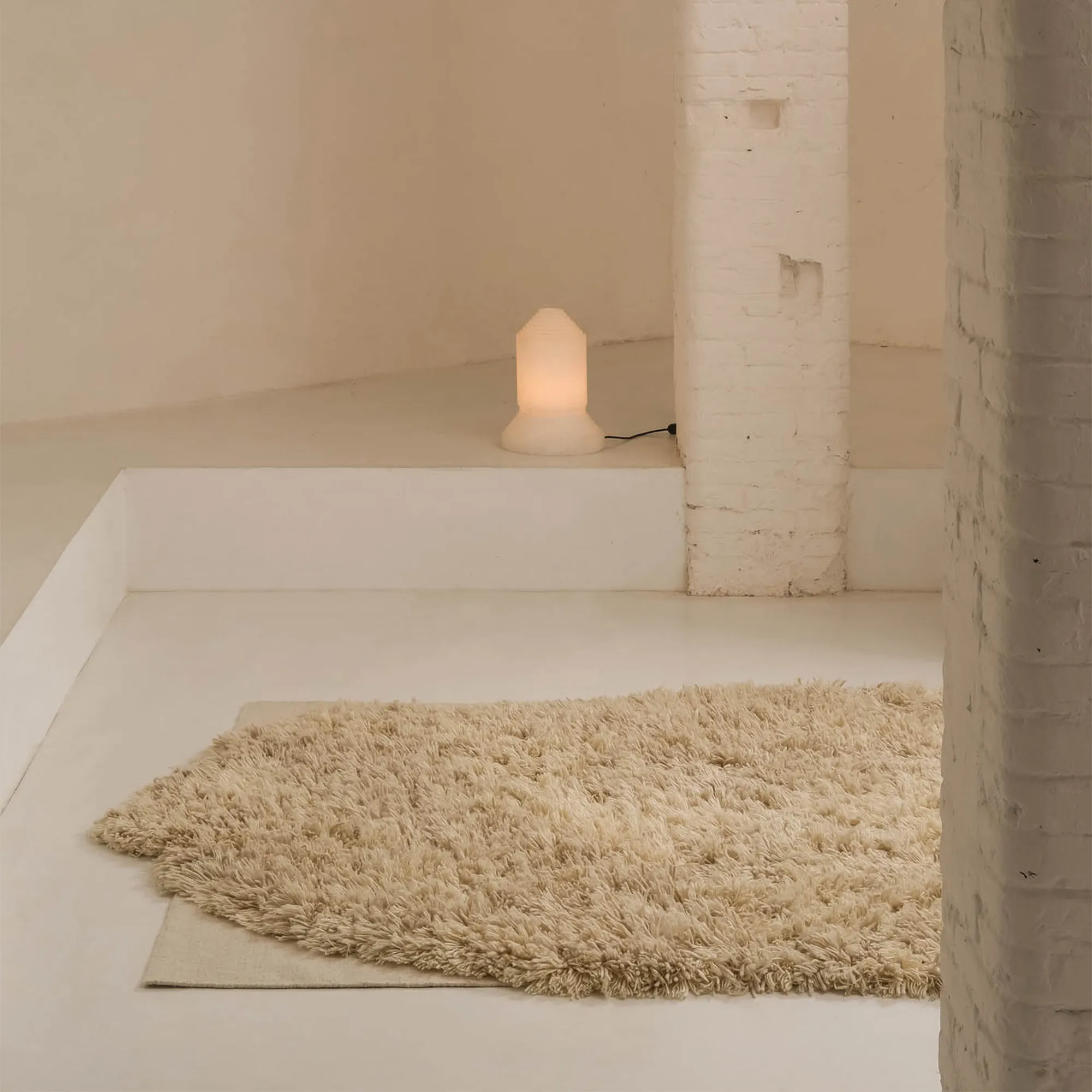 Alga uldtæppe Ochre - 10