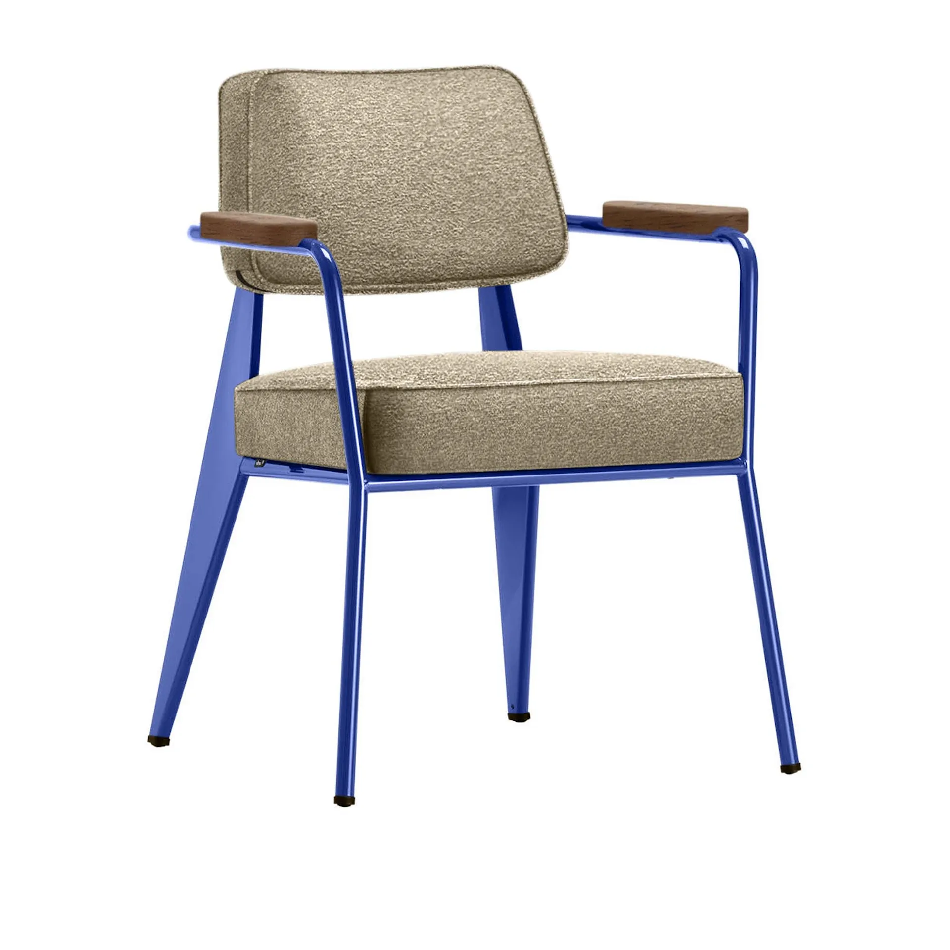 Fauteuil Direction Armchair Prouvé Bleu Marcoule - Vitra - Jean Prouvé - NO GA