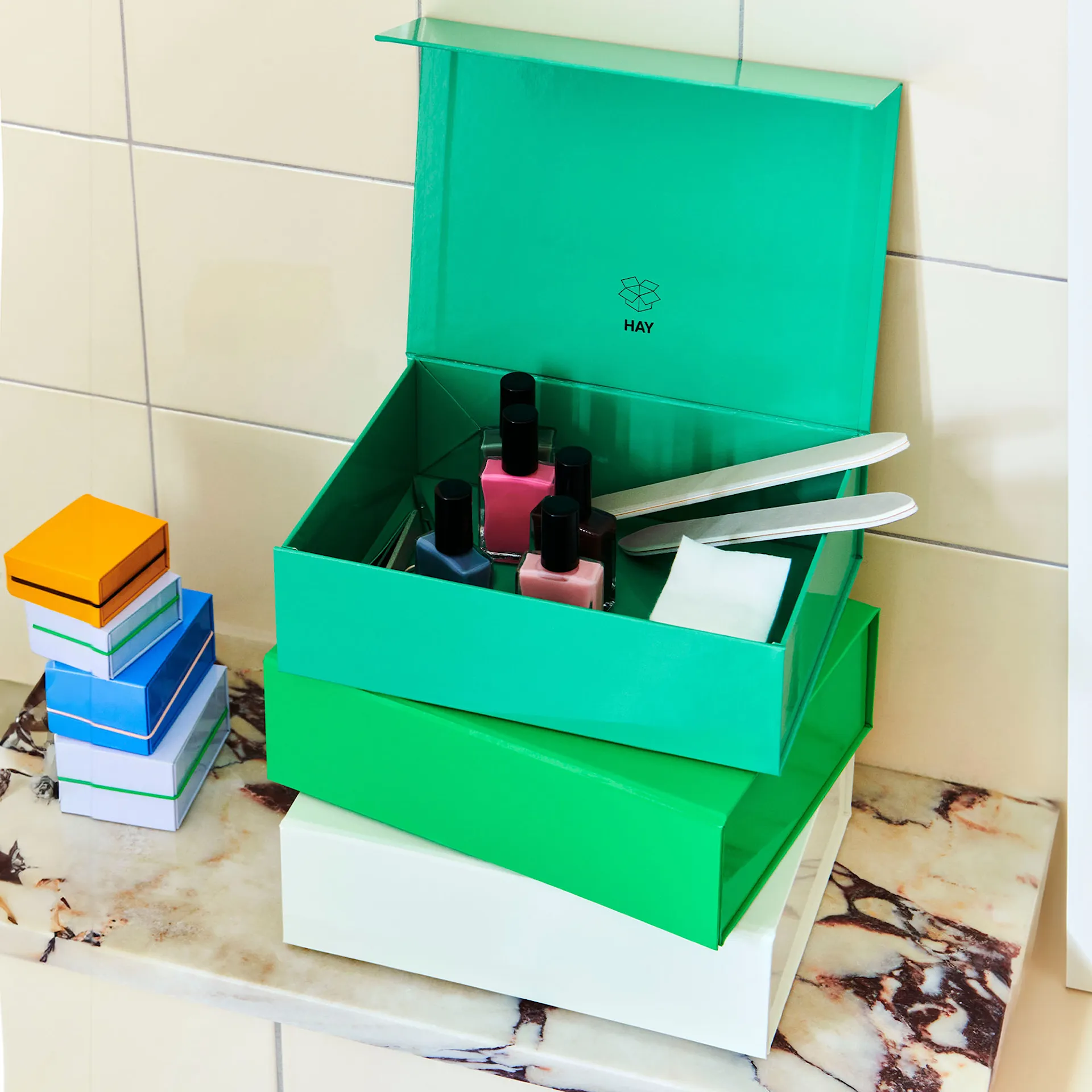 Colour Storage Jewellery Box - HAY - NO GA