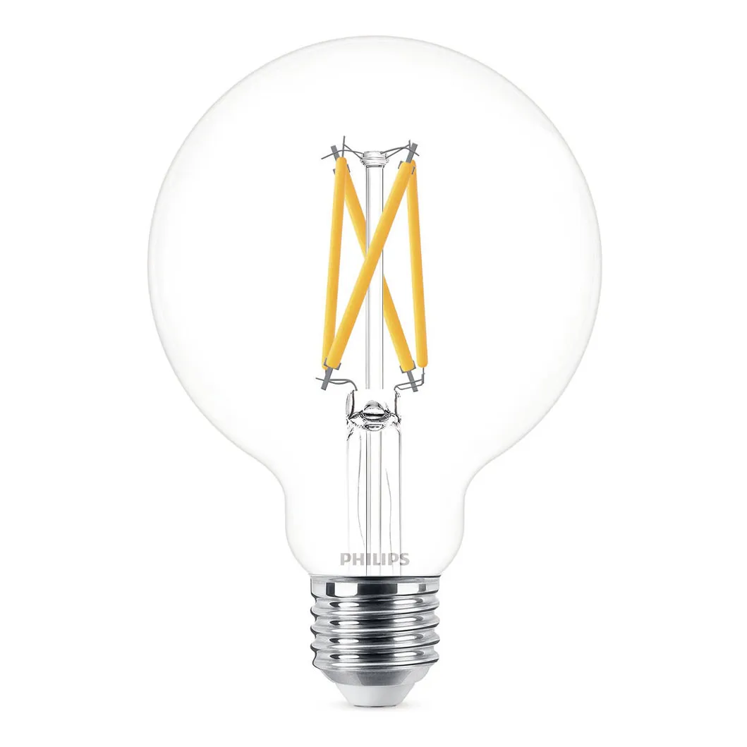 LED Lichtbron E27 5,9W 806lm 2700K 93 mm Dimbaar transparant - 1