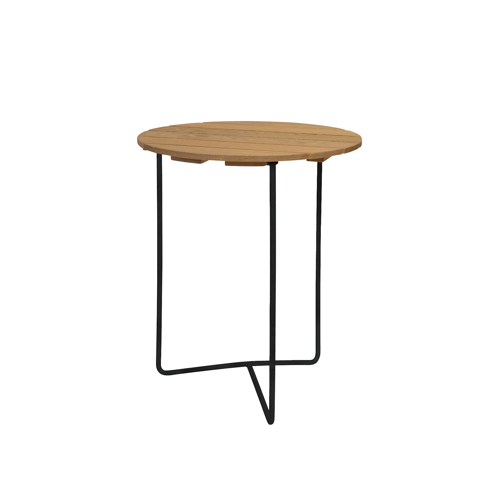 Table 6B Ø60cm black frame - Grythyttan Stålmöbler - NO GA