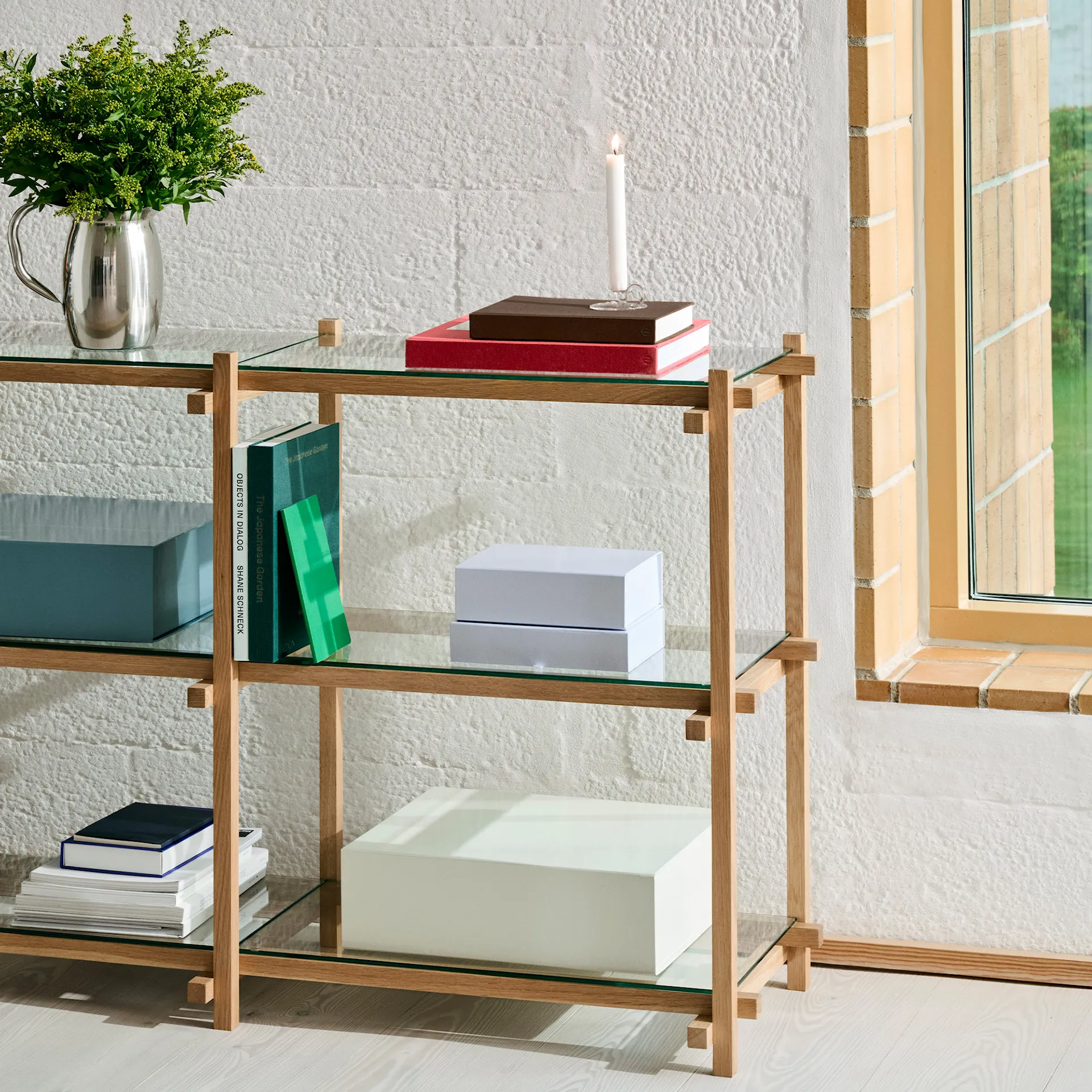 Woody Column Bookcase - HAY - NO GA