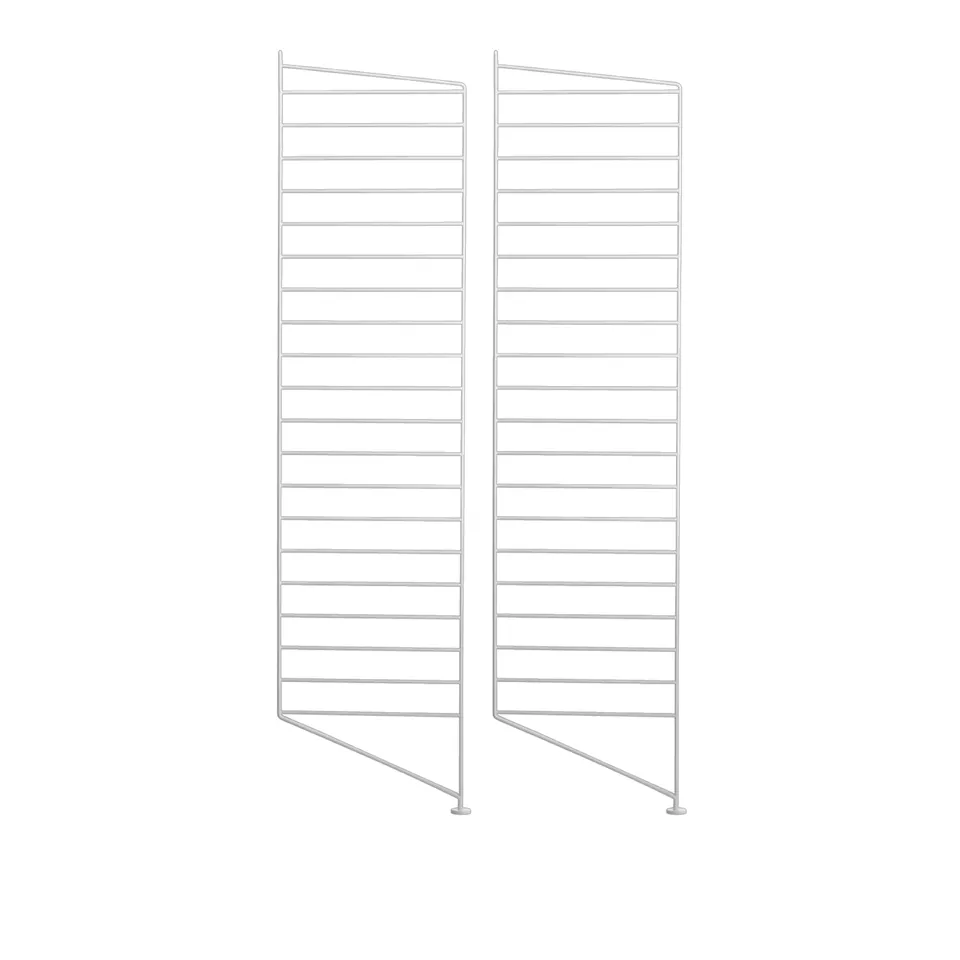Floor panel 115x30cm 2-pack white